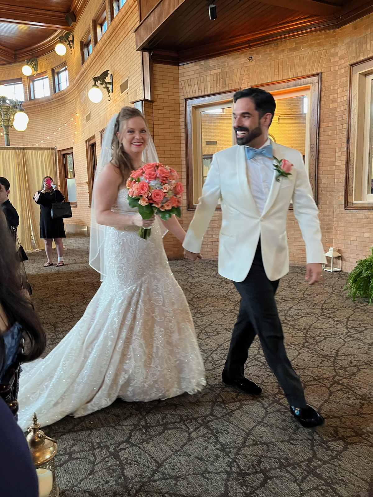 Mary and Adriel, the new Mrs and Mr